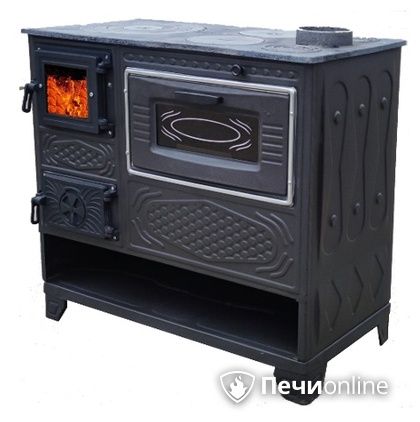 Отопительно-варочная печь МастерПечь ПВ-05С с духовым шкафом, 8.5 кВт в Нижневартовске